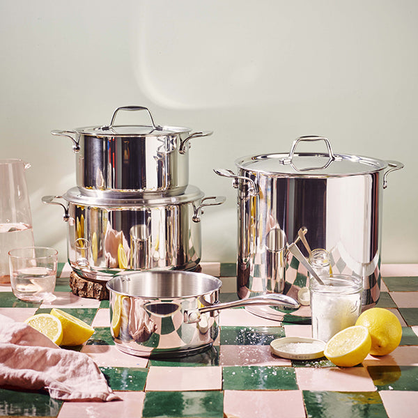 Faitout inox avec couvercle Chef 24 cm 5,7 L Beka - Mathon - 3
