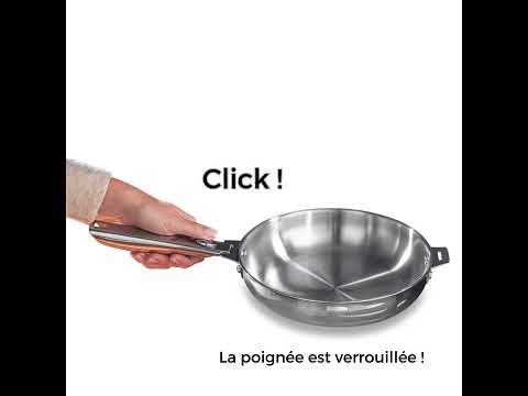 Casserole inox Clips’Inox sans manche 20 cm Mathon - Mathon - 7