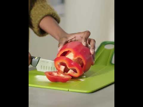 Grande planche à découper pliable 45 cm noire Chop2Pot  Joseph Joseph - Mathon - 6