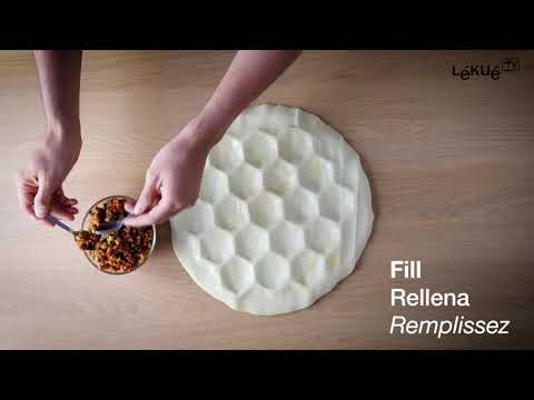 Kit 19 petits fours avec découpoirs et roulettes Lékué - Mathon - 6