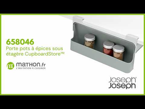 Porte pots à épices sous étagère CupboardStore™ Joseph Joseph - Mathon - 6