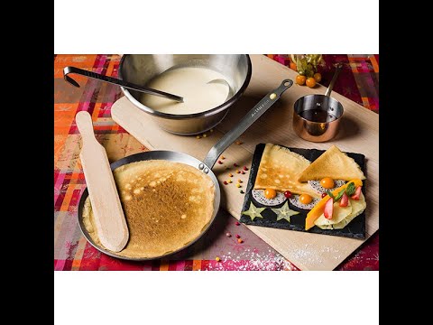 Poêle à crêpes acier Minéral B sans manche 26 cm De Buyer - Mathon - 2