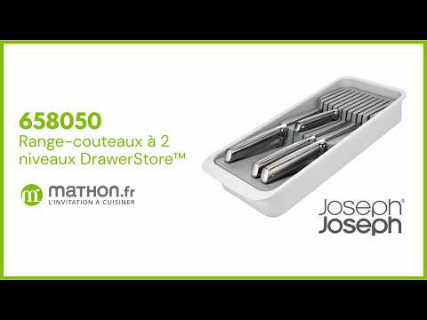 Range-couteaux à 2 niveaux DrawerStore™  Joseph Joseph - Mathon - 6