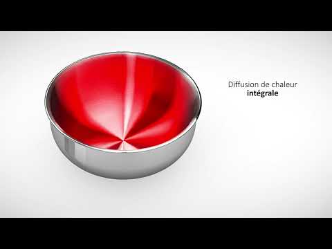 Lot 2 poêles sautoir tout inox Castel’Pro 24 et 28 cm Cristel - Mathon - 4