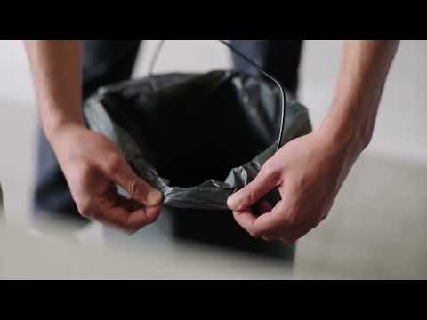 Poubelle à pédale Arc 30 L noir carbone  Joseph Joseph - Mathon - 6