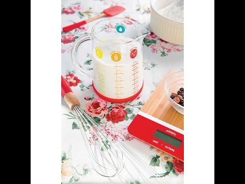 Pichet mesureur en verre et silicone 1 L Pebbly - Mathon - 3