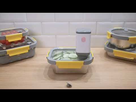 Pompe électrique de mise sous vide et 5 valves  Pika - Mathon - 6