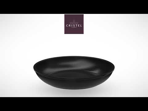 Lot poêle Cookway 32cm avec poignée, anse et couvercle Cristel - Mathon - 4