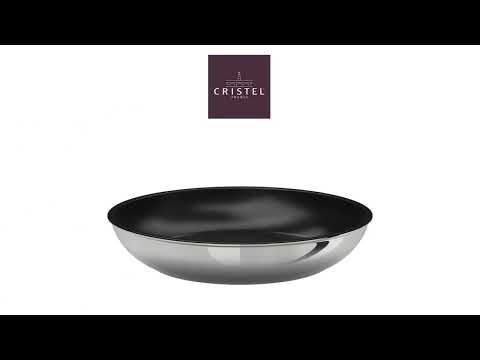 Lot 2 poêles inox antiadhérentes Castel